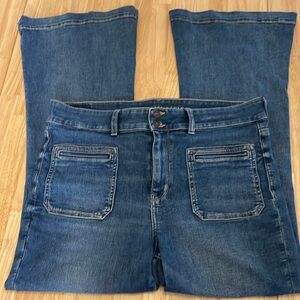 American Eagle Flares Size 16 Medium Was Jeans.